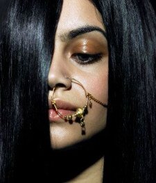 Seductress Hot Diva with Nose Ring