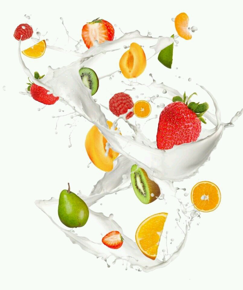 We don't eat fruits. We drink them.