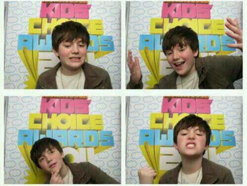 I like Greyson Chance I like gray because he's a good voice and a good heart..