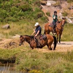 Elaine Prior owner of @libertytrails  - Guided 2/3day #horseback adventures across #Dartmoornpa #trailriding specialists  #equine supporting @ijf