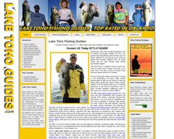 Lake Toho bass fishing with TOP Orlando fishing guides in Central Florida. Enjoy Orlando bass fishing on the most prolific lakes for trophy bass.
