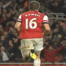 Wearing my jersey #16 for the 1st time against Wigan. Ramsey scored his one & only EPL goal of season 12/13. Life's a pitch, isn't it?