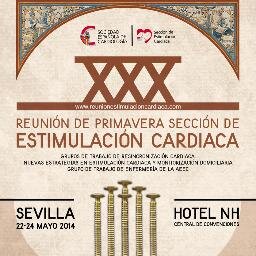 XXX Reunión de primavera de la Sección de Estimulación Cardiaca de la SEC. Sevilla, 22-24 de mayo de 2014