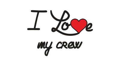 Express your love for your community, friends, and family. Crewneck sweatshirts from I Love my crew