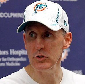 Coach of the Miami Dolphins and shuffleboard fanatic.
