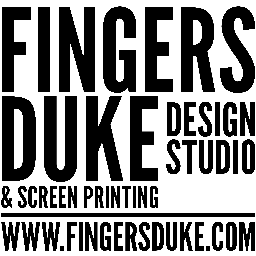 fingersduke's profile picture. Design Studio and Screen Printing
Hand printed original designs by NW artists.
Graphic Design. Wholesale Screen Printing.
http://t.co/z7eMpbvDkR