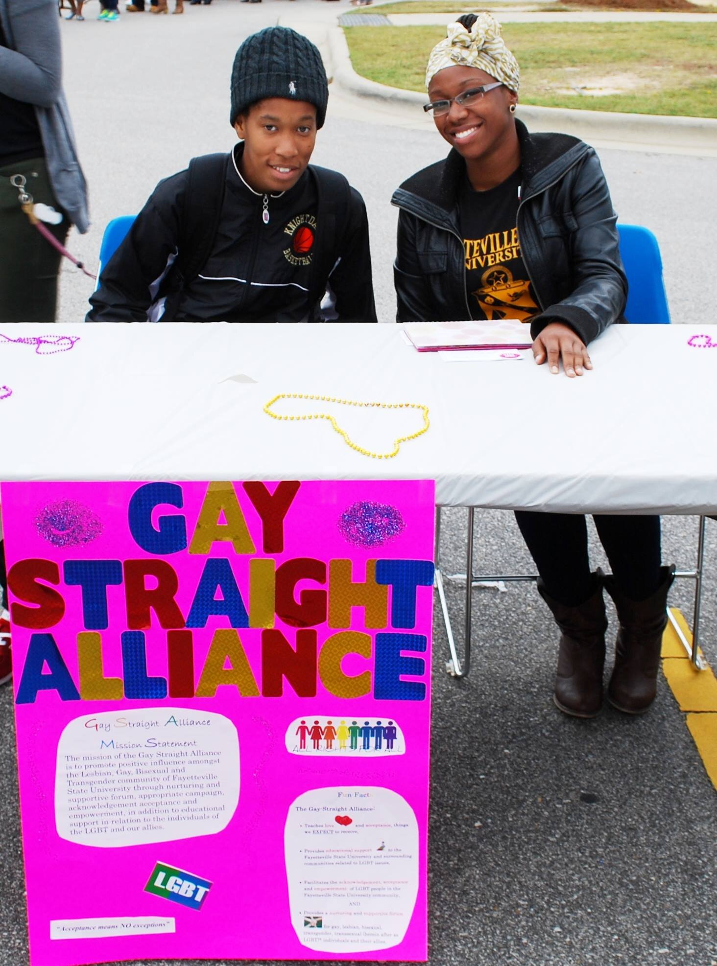 #LGBT #Gay #Straight #Alliance #Ally #FayState #ProudtoBe