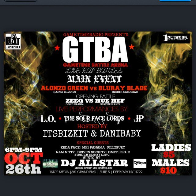 Gametimeradio1's profile picture. Every wed night!! 10pm-12am, Artist submit MP3's and info gametimeradio631@gmail.com