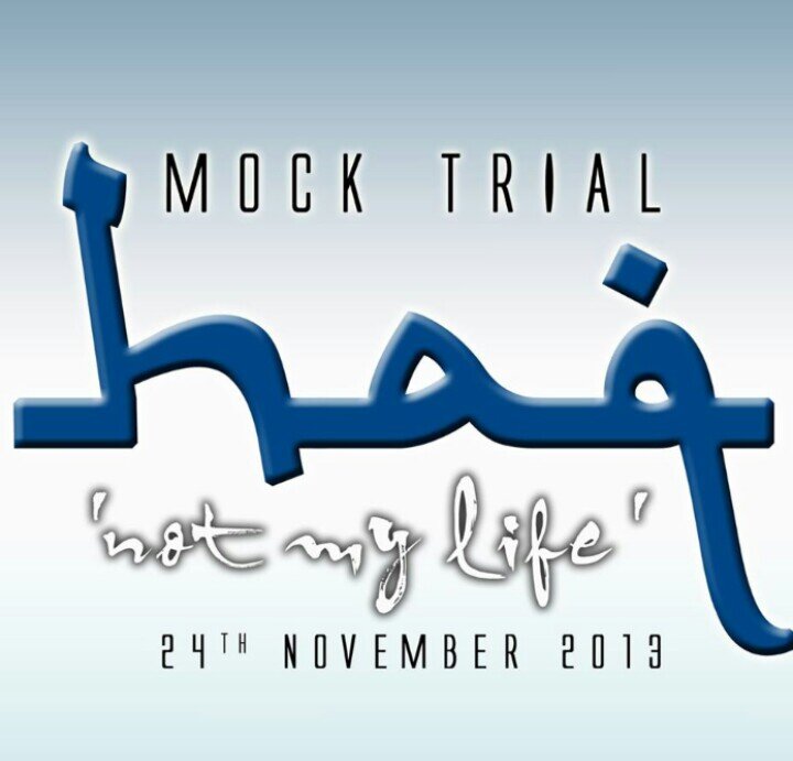 IIUM Annual Mock Trial is back! 24th November 2013 is the date. The ticket costs RM5. AWESOME!
