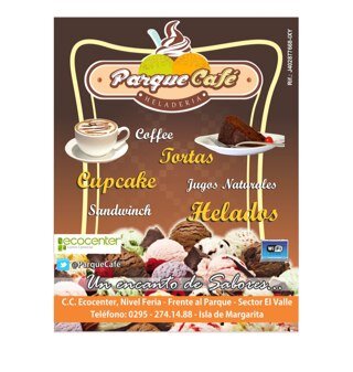 Disfrute un rato agradable y deguste nuestro exquisito café con o sin leche, bebidas refrescantes, tortas deliciosas, helados divinos y snacks varios. VEN!