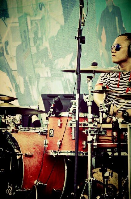 musician..drum player @jackpot @monochrome @projectpop