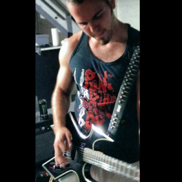 Lead guitarist for Dread Serenity; definitely have a few screws loose, but dont we all?
