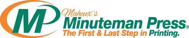 Minuteman Press is a full range print center.  We also do vehicle graphics, promotional items, signs, direct mail through Canada Post.