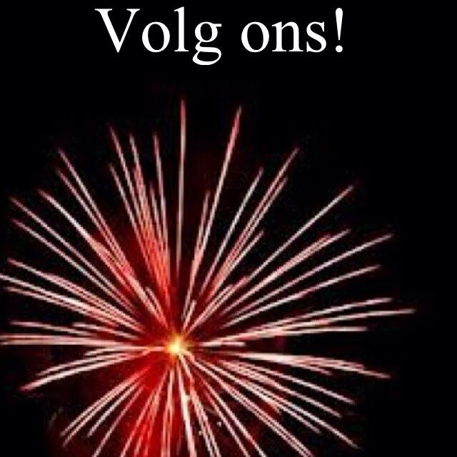 wij tweeten over vuurwerk mooie foto's en filmpjes dus volg ons