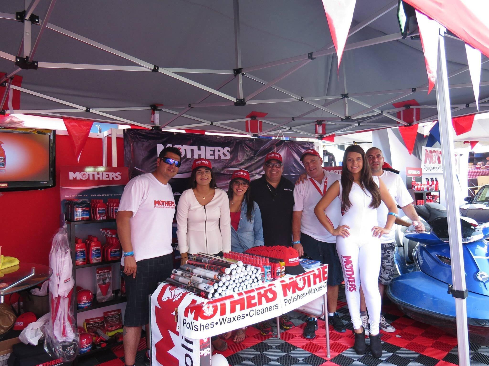 Toda la línea profesional de productos Mothers. Cursos, Capacitaciones, Eventos, Tutoriales, Shows, y mucho Detallado Vehicular