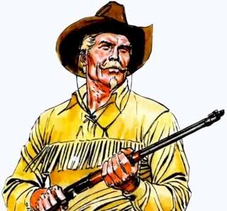 Pessimista ironico, inseparabile pard di Tex Willer, tiratore di Winchester, adora bistecche alte tre dita con birra e patatine. Sempre al servizio dei giusti.