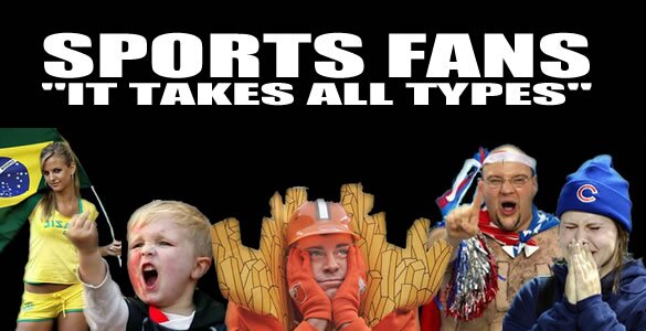 Not your everyday sports fan