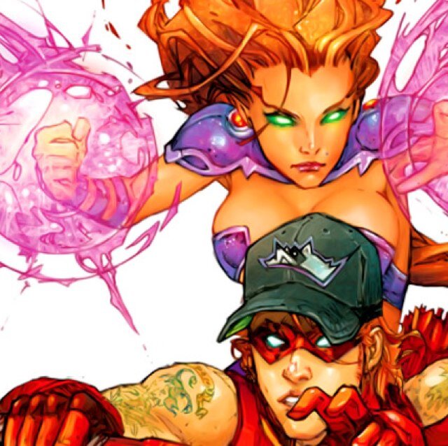 I come from a world unlike this one. I have made friends and enemies. I am a Titan and an Outlaw. I am Princess Koriand'r. I am Starfire. [[DC multiverse18+RP]]