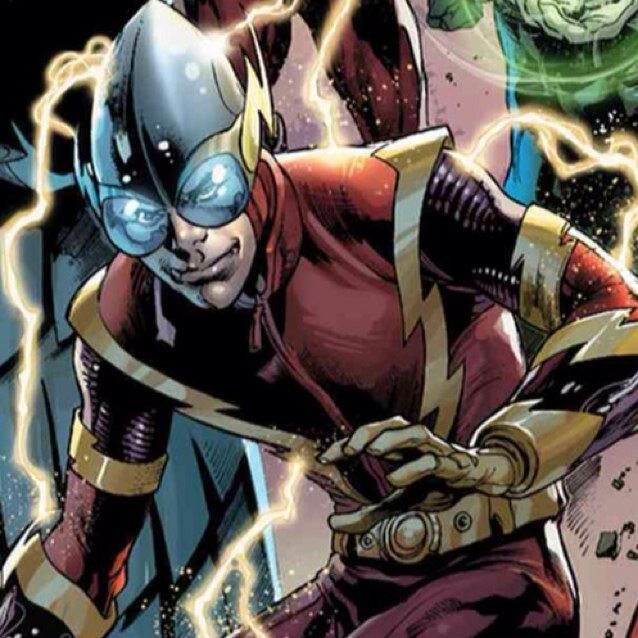 On a new earth now, With my babe Atomica & The syndicate. Plan to have a little fun while I'm here Eh? #New52 #CrimeSyndicate