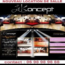 Le Koncept Salle de réception avec son et lumière pour Professionnel et Particulier Tel 06 98 98 98 88 climatisée sécurisée vidéo surveillance.
La Courneuve 93