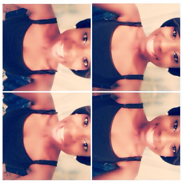 One of the girls thats filled with HURT, but can look at you & still smile .