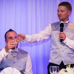 Hubby, Dad, Loving life