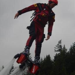 Fly Board of Bend is a unique and new water sport. Take the thrust of a Wave Runner and divert it to jets under your feet.