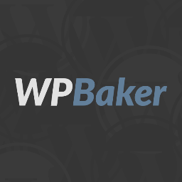 wp_baker's profile picture. Helping You To Build Better WordPress Sites