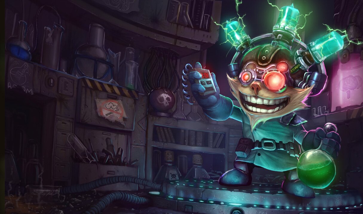 Dean of Demolitions at the Yordle Academy in Piltover