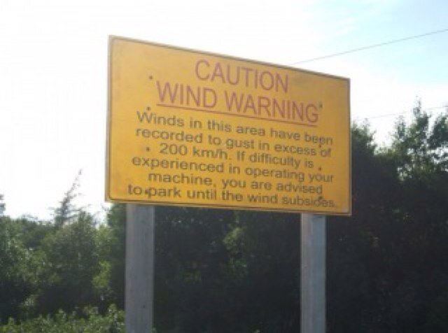I'll blow ya right off the Trans Canada!!