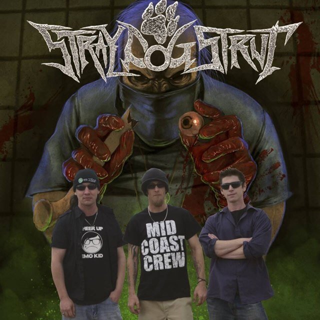 Stray Dog Strut from the southern suburbs of South Australia are a smooth blend of Metal, Punk and Funk. 

Rob - Bass/Vocal,
Joel - Guitar/Vocal,
Shane - Drums