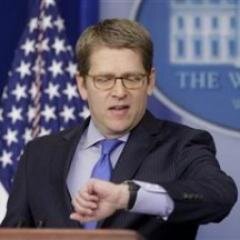 Kept an eye on Jay Carney's tendency towards tardiness as White House Press Secretary. Follow @HowLateWasJosh for the latest @PressSec timing.