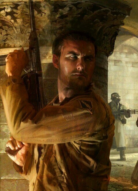 William Joseph Blazkowicz. Top agent for the Office of Secret Actions, U.S. division investigating suspicious Nazi occult activity. [Wolfenstein RP]