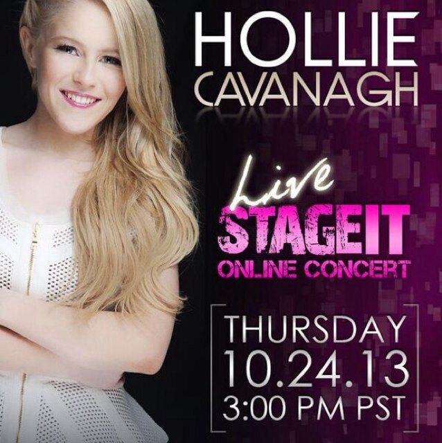 Follow us for important news, events, and more involving Pop Singer - Hollie Cavanagh.