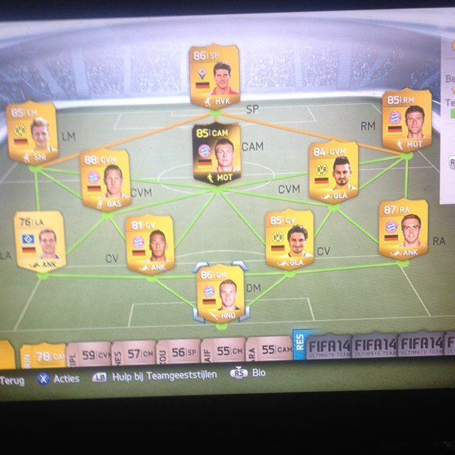 ik verloot spelers op xbox van fut 14