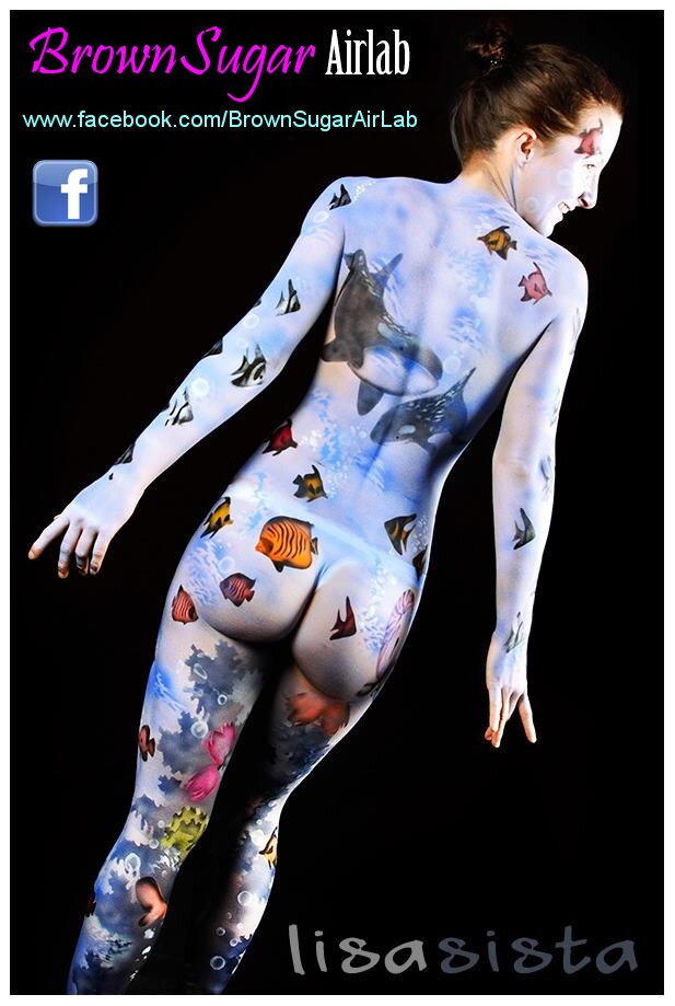 brownsugarairlb's profile picture. Airbrush Artist,Body Painter & Make-Up Artist
