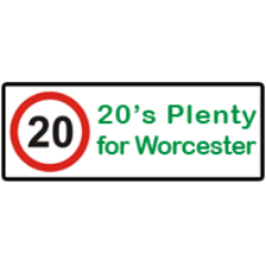 Campaign for 20mph residential speed limits in Worcester