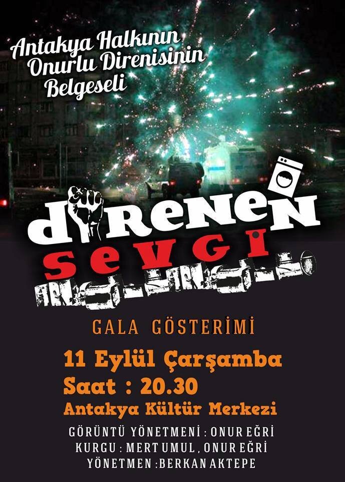 Antakya halkının onurlu direnişi belgesel oluyor!Çekimlerde bize yardım eden ,cesur Antakya Halkına sonsuz teşekkürler!