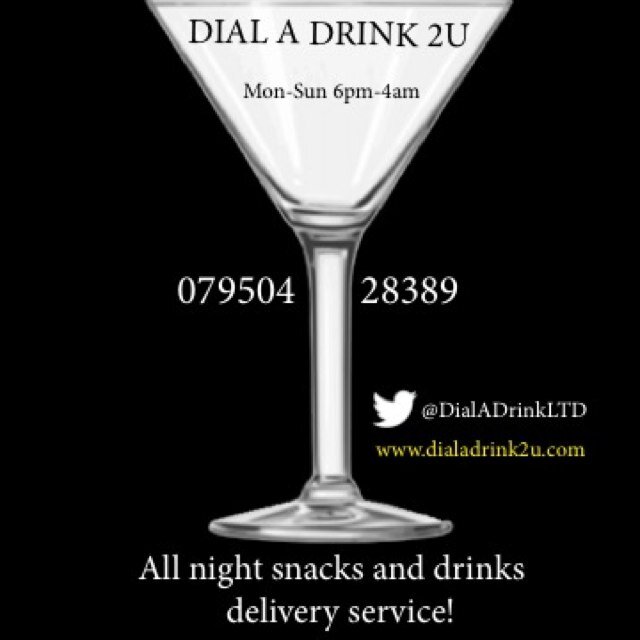 DialADrinkLTD's profile picture. After Hours Drinks, Sweets and More, Delivered Straight To Your Door... Follow for Weekly Deals! DM for Job Opportunities! Call 07950428389 for orders