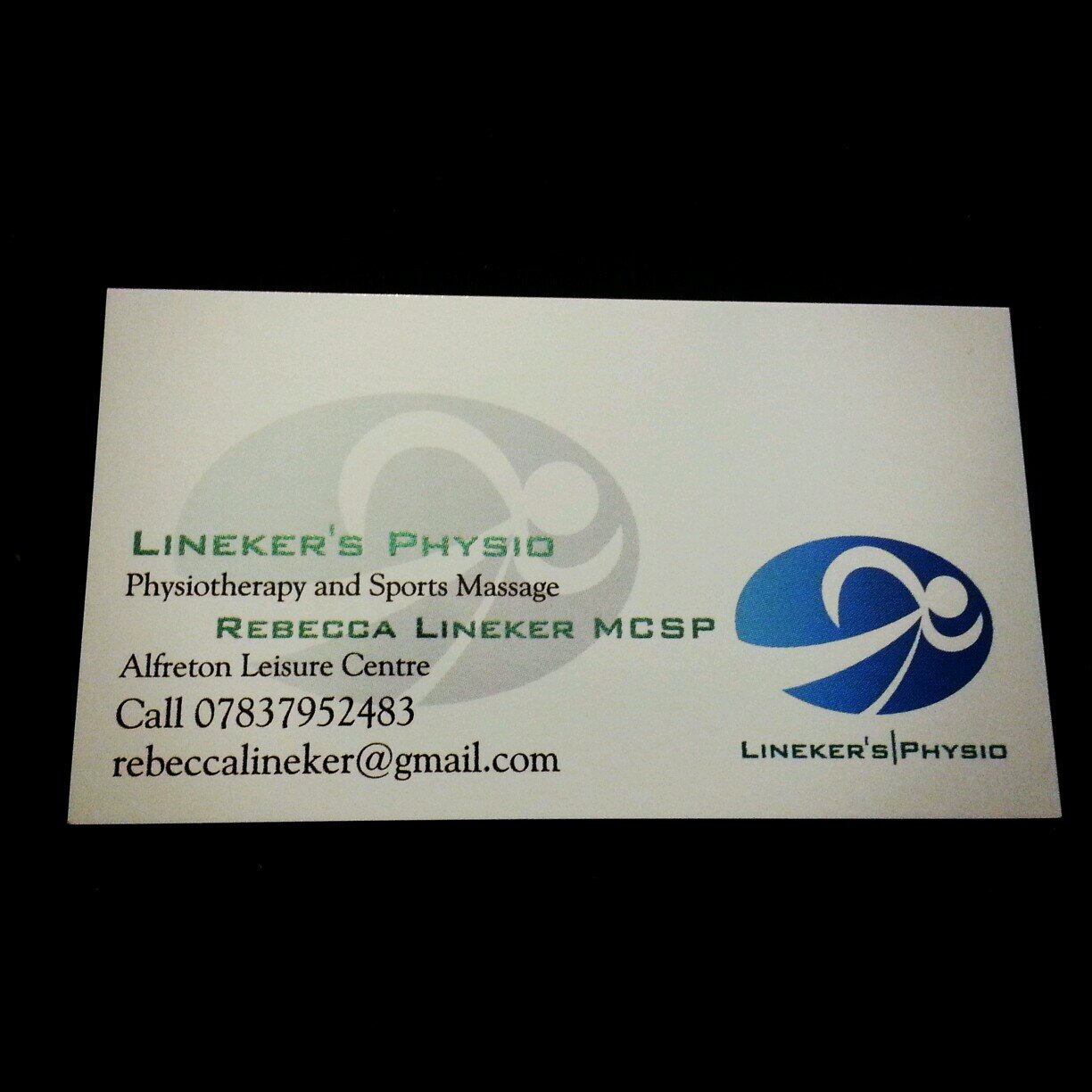 BSc Physiotherapy 2011, AACP, MCSP, HCPC, Head Physio Alfreton Town F.C.07837952483