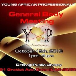 Young African Professionals ( YAP) ~ Developing Africa’s present and future leaders. get to know us http://t.co/W078TgWVeH