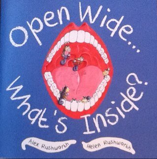 Open Wide...What's Inside? Dentist Alex Rushworth's humorous book about Sugarbugs, rotters with horrible habits, fills a cavity in the children's book market.