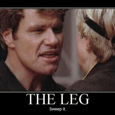 Image result for sweep the leg