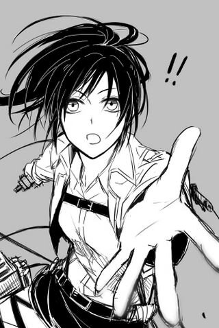 Sasha's the name! Member of scouting leg... Hold on, is that bread?! （SnK・RP/Parody）