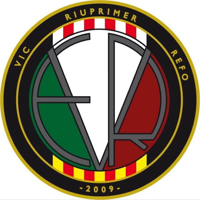 Twitter oficial del Vic Riuprimer REFO, F. C. club de futbol fundat l’any 2009 fruit de la fusió del C F Riuprimer, Remei, F C i l'Escola Futbol Osona.