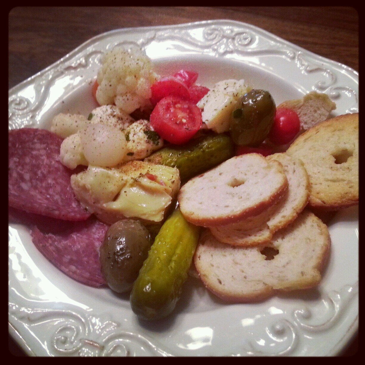 Following this twitter might make you hungry.  Tweets & retweets about inspired semi-gourmet/gourmet food at home or out!