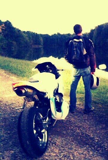 Never looking back.