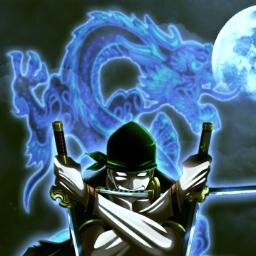 Roronoa Zoro; Pirate Hunter, 1 of 11 Supernova & member of the Strawhat Pirates & Master swordsman; My goal is to become the greatest swordsman to ever live.