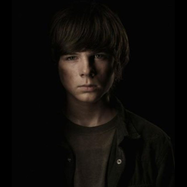 (17) I kill Walkers. I am Carl Grimes. In love with my amazing Wife @lil_greene_. I love her so much.  Also, walkers don't have names (#RP)