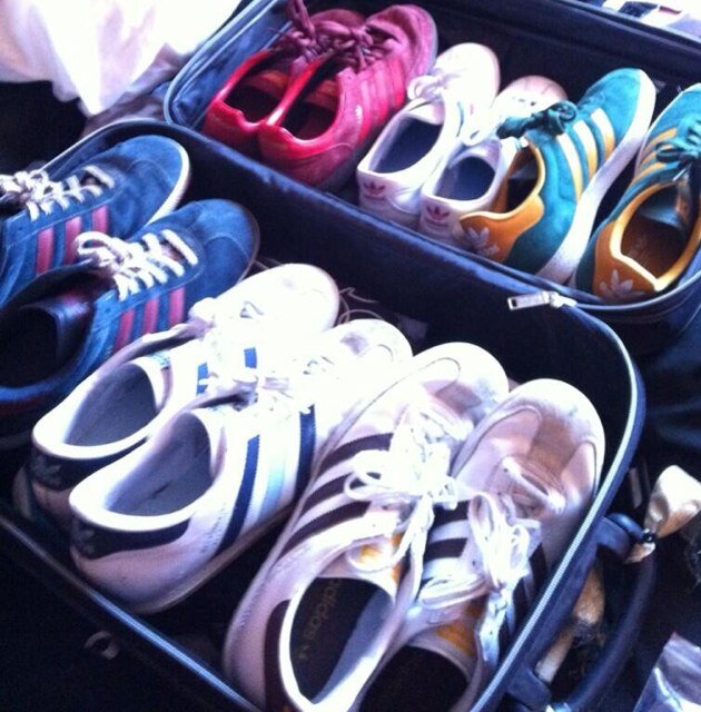 I’ve got lots of Adidas shoes. IFS Turbo!
